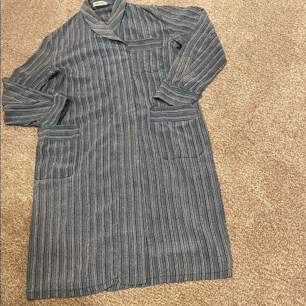 Men’s Soft Silk Robe made in France.